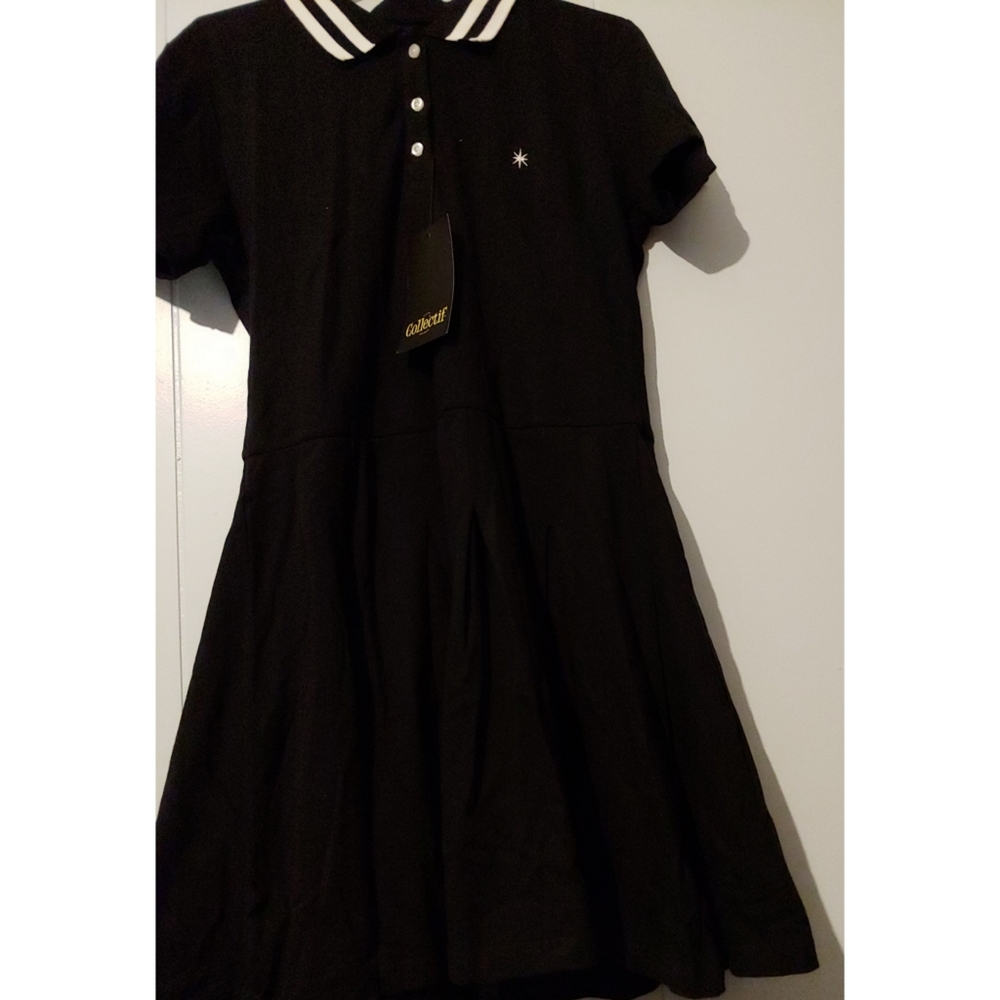 Collectif Mainline April Polo Skater Dress